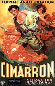 Cimarron_(1931_film)_poster 1931 Cimarron film poster