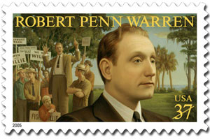 Robert Penn Warren commemorative stamp Robert Penn Warren commemorative stamp