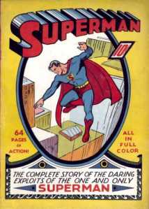 Cover of Superman comic