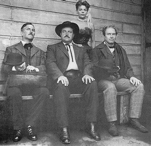 Group portrait in Western costumes