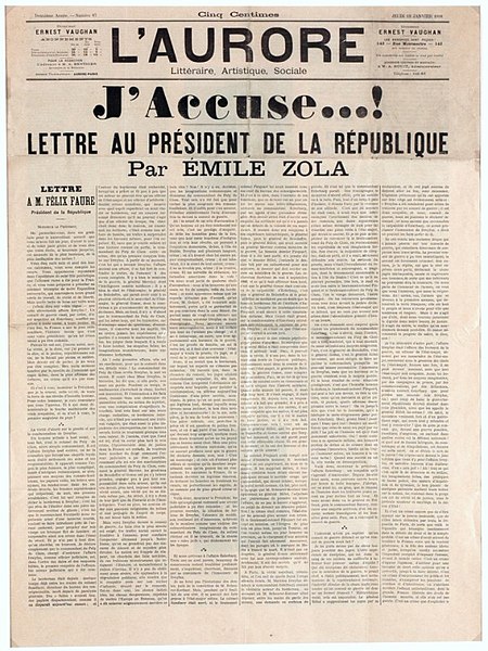 Newspaper front page 1898