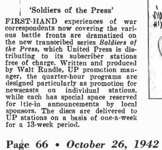 Broadcasting magazine clip